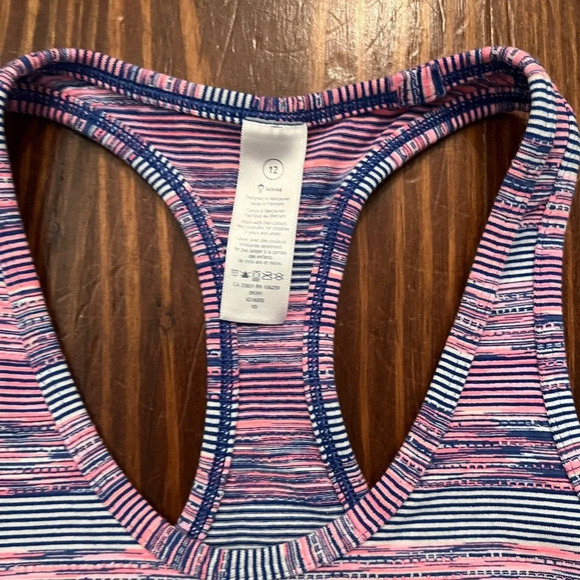 IVIVVA by LULULEMON Keep Your Cool Girls Racerback Tank Top Athletic wear - Picture 4 of 6